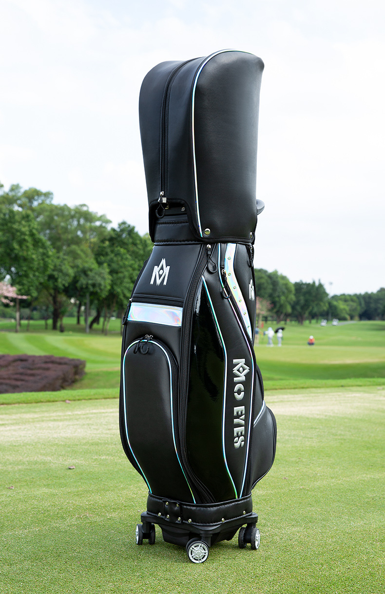 Túi đựng gậy golf nữ bốn bánh kéo, cao 127 cm, chứa 13 gậy — M22QB02-Đen, M22QB02-màu trắng chi tiết 9