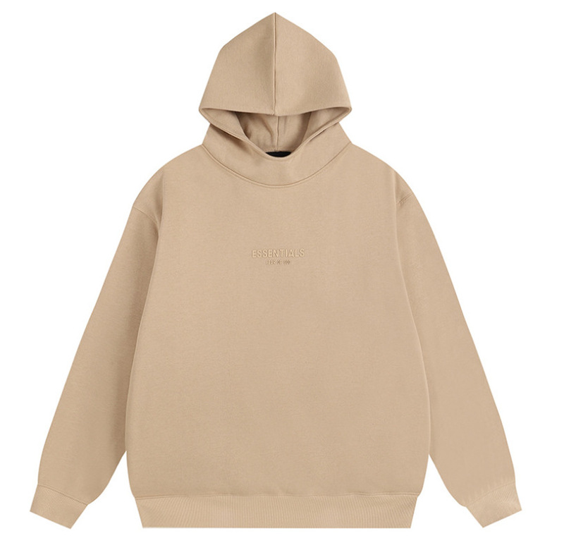 クロスボーダーfear of god fog essentials潮牌衛衣oversizeカップル綿パーカー|undefined