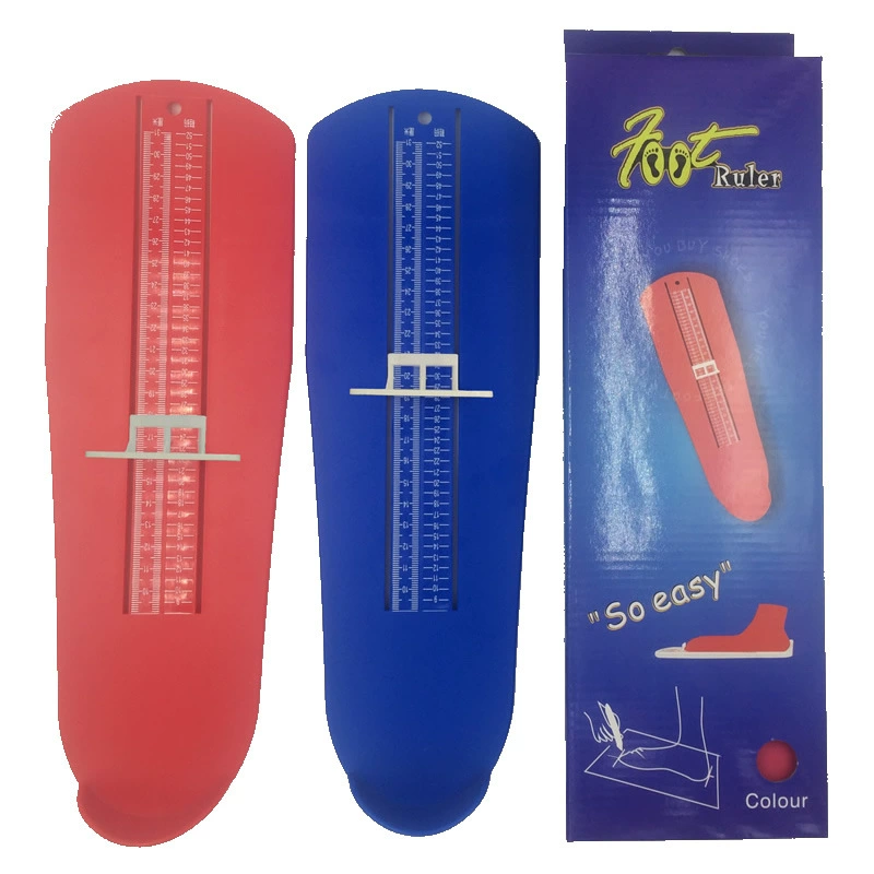 Children's universal rostometer for foot measurement, home device