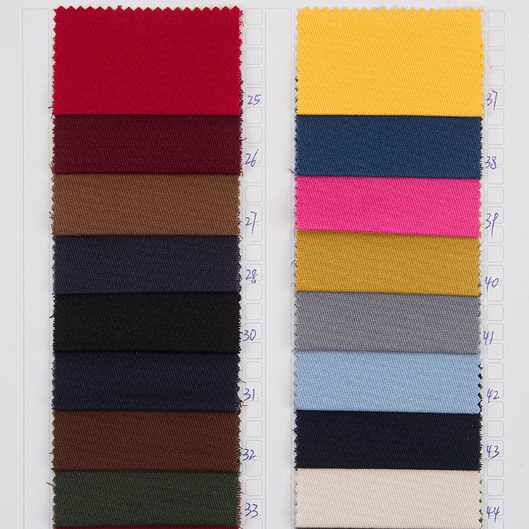 Elástico de alta calidad 97 algodón 3 tela de spandex tweed para hombre