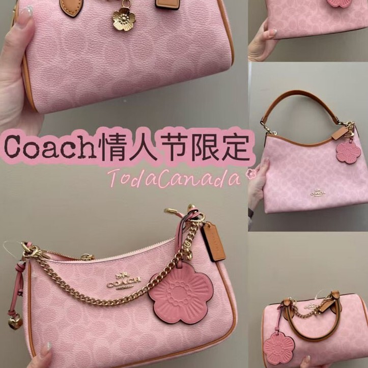 Oleco C Brand Vintage Floral Teri Underarm Bag, Fashionable and Versatile Shoulder Crossbody Crescent Bag, Mahjong Bag, Handbag for Women