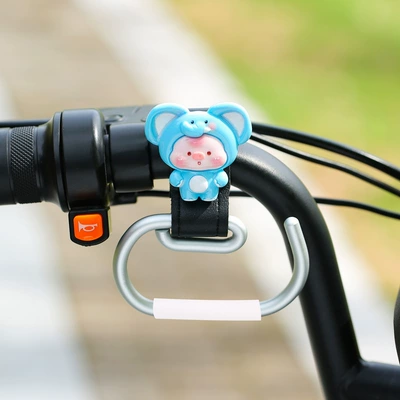Other Electric Vehicle Accessories, Electric Car Hook Front - blue-elephant-leather-g-hook-black