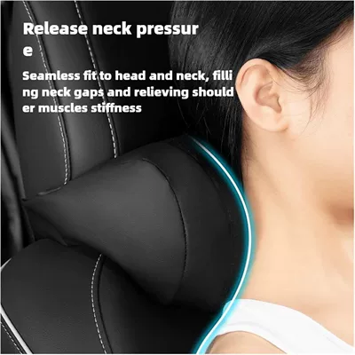 New Model Car Headrest with Perforated: Waist support