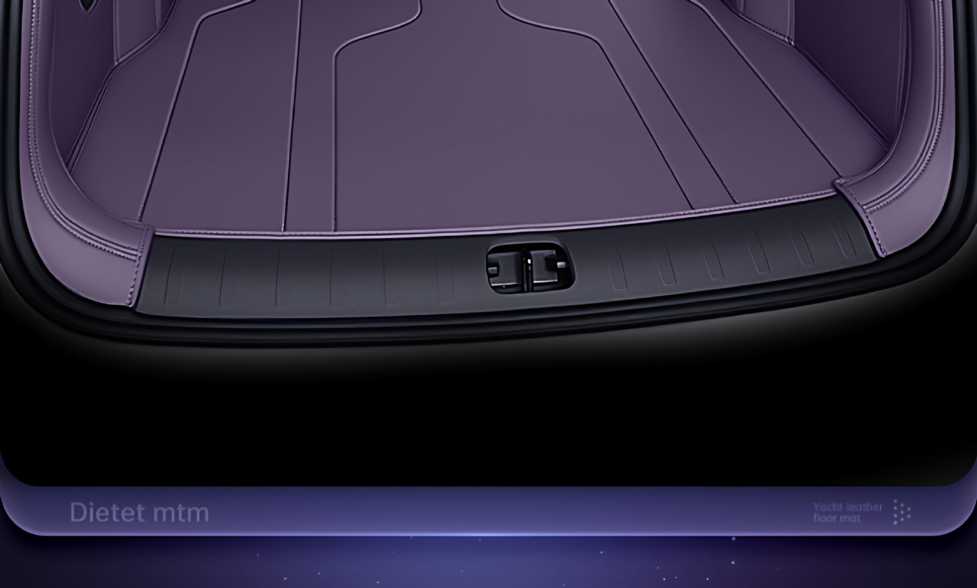 Suitable for Zero Lafa5 Trunk Mat Full Surround 26 Car Modification Interior Decoration Accessories Trunk Mat