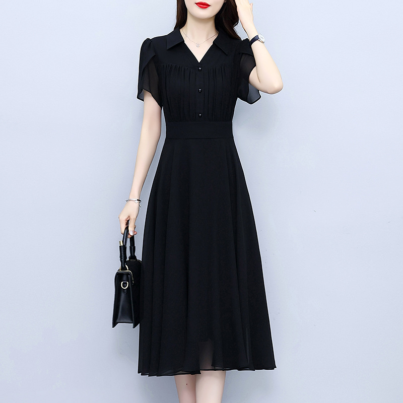 Summer short sleeve dress