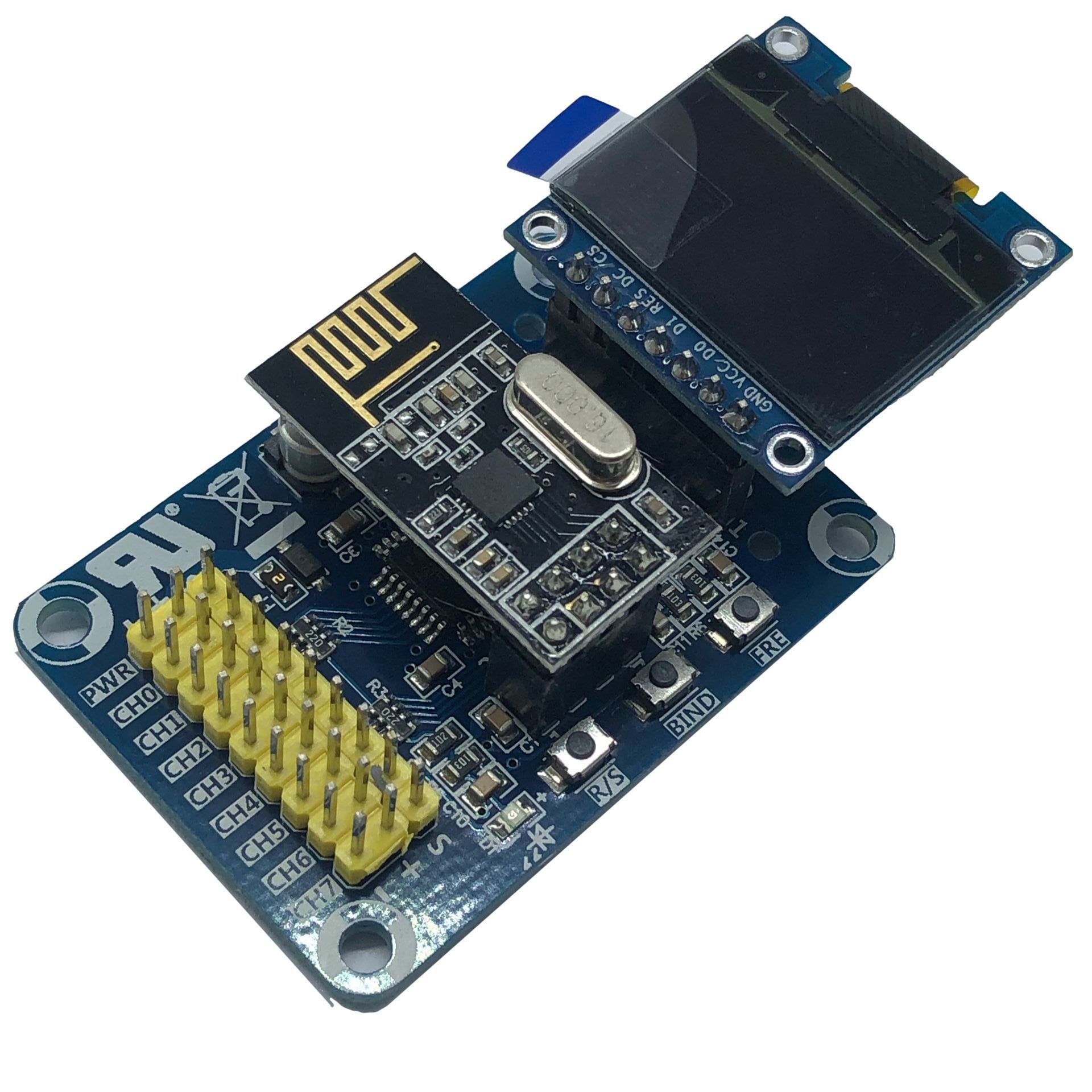 ARC-08R无线遥控接收机无线跟焦器无线航模遥控器 舵机 电调控制