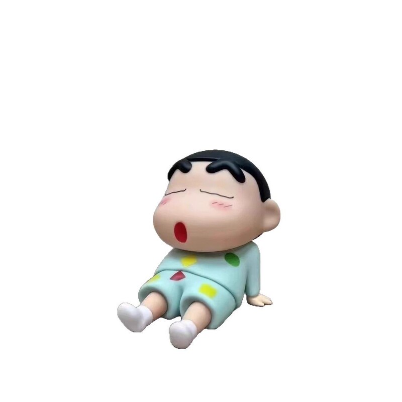 クレヨンしんちゃんの携帯電話のスタンドのファッションは小さい置物のアイデアのデスクトップの置物の怠け者の携帯電話のスタンドのフィギュアの公仔を遊びます。|undefined