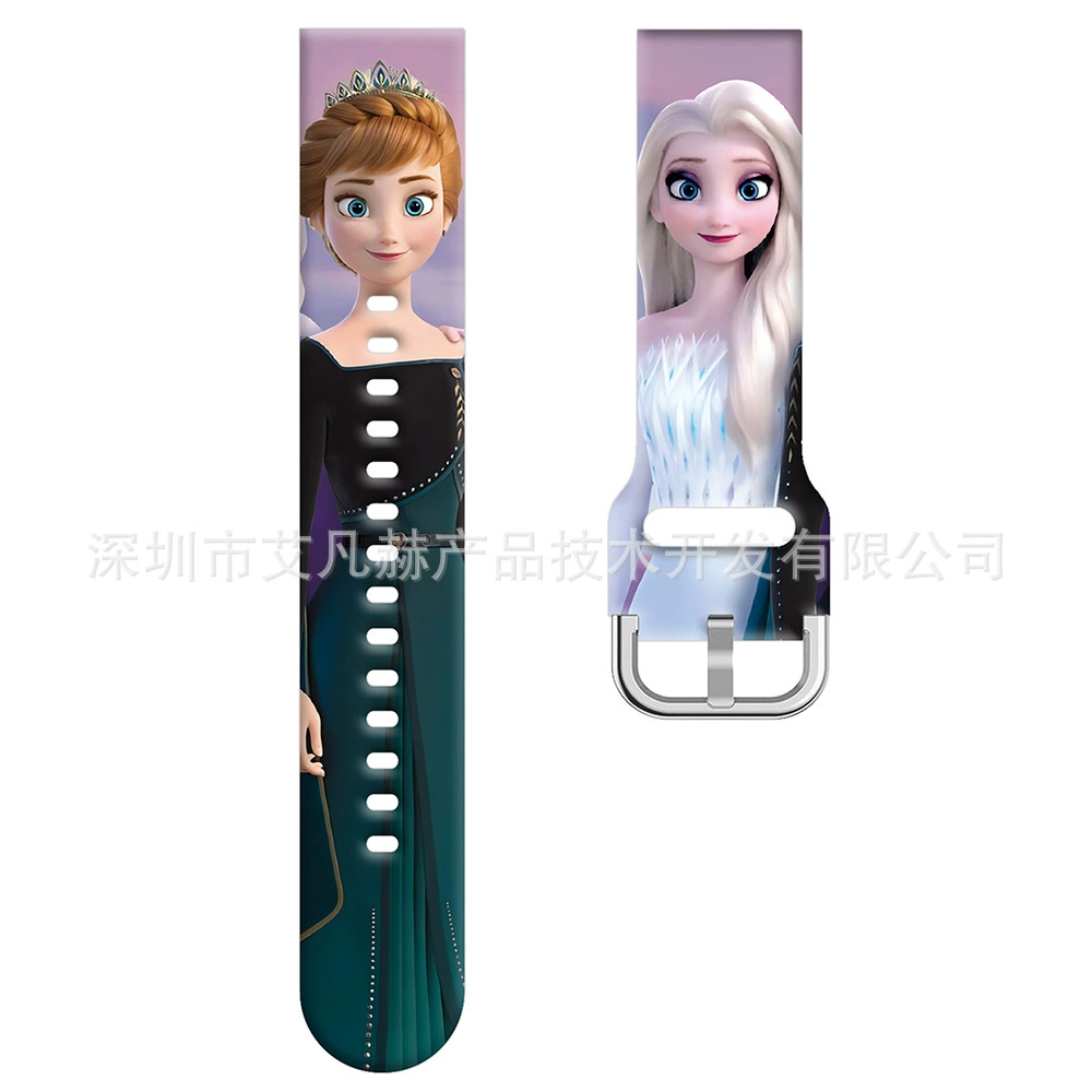 Samsung, huawei, силиконовый ремешок для часов, 22мм, «Frozen»