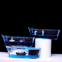 抖音爆款帆船海洋库洛米油滴笔插沙漏摆件减压神器学生小礼品批发