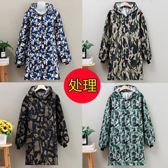 迷彩スモック、防汚・耐油キッチンエプロン、夏労働保護服、男性用長袖コート、防護服、作業服卸売