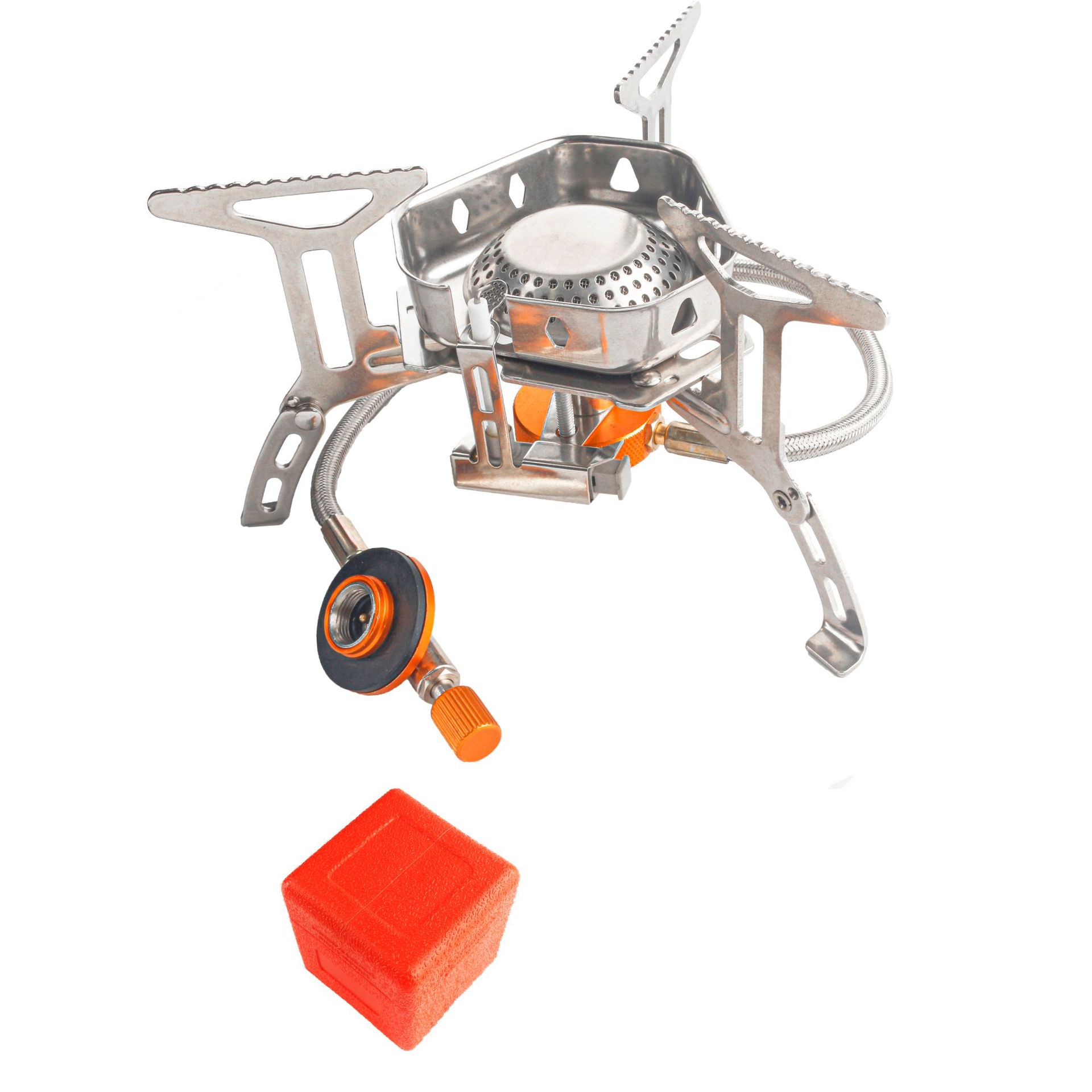 Estufa a prueba de viento al aire libre estufa de camping dividida estufa de gas portátil picnic estufa de gas plana estufa de encendido electrónico