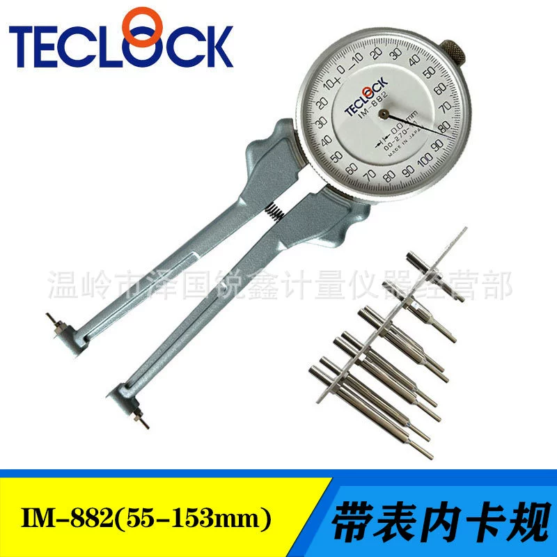 Япония Dello teclock с измерением внутренней карты датчик может быть заменен головкой измерения внутреннего диаметра карты зажима IM-880 881 883