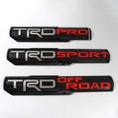 Decals suitable for Toyota Tacoma TRD PRO modification, SPORT TRDBRO vehicle emblem, side fender emblem