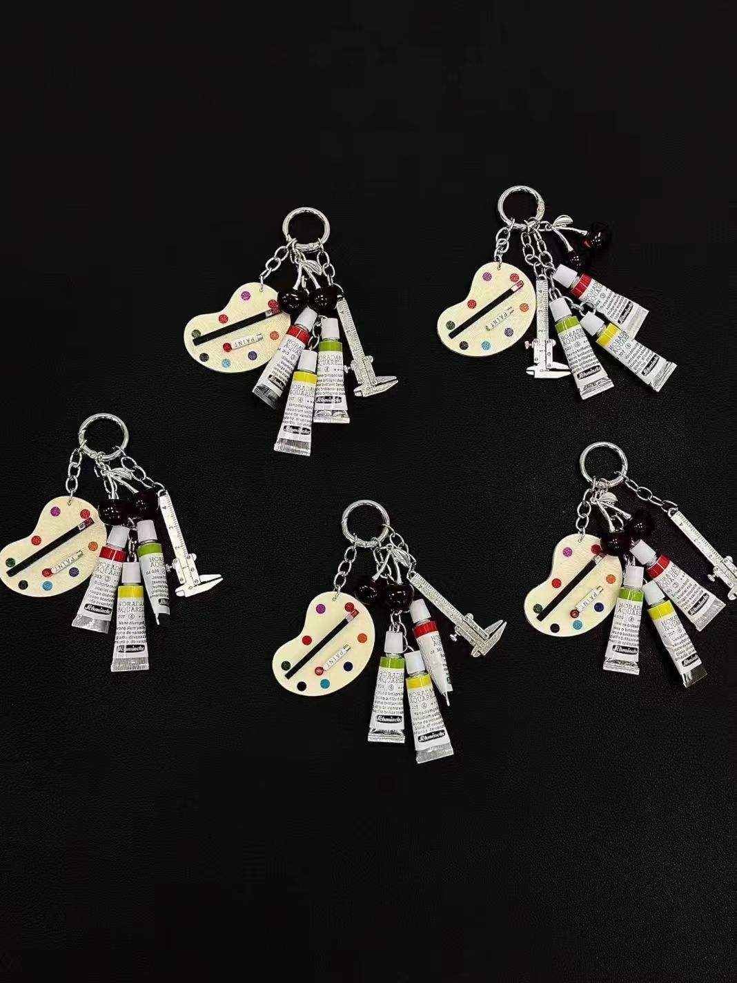 19g Weight 1 Piece Metal Drawing Board Bag Charms