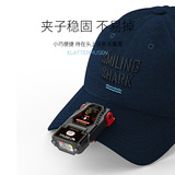 微笑鲨 Плавая кепка, головка лампы, в сильном легком плавном рыбацком листовом свете Ультра -световой портрет, лампа края