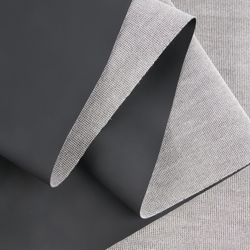 Factory spot needle bottom PVC frosted matte surface 0.7mm leather artificial leather luggage sofa packaging leather
