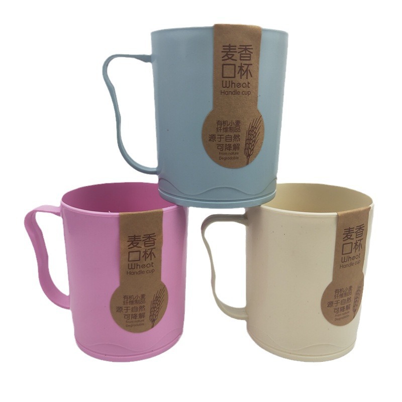 Vaso para Enjuague Bucal de Plástico para Baño y Dormitorio