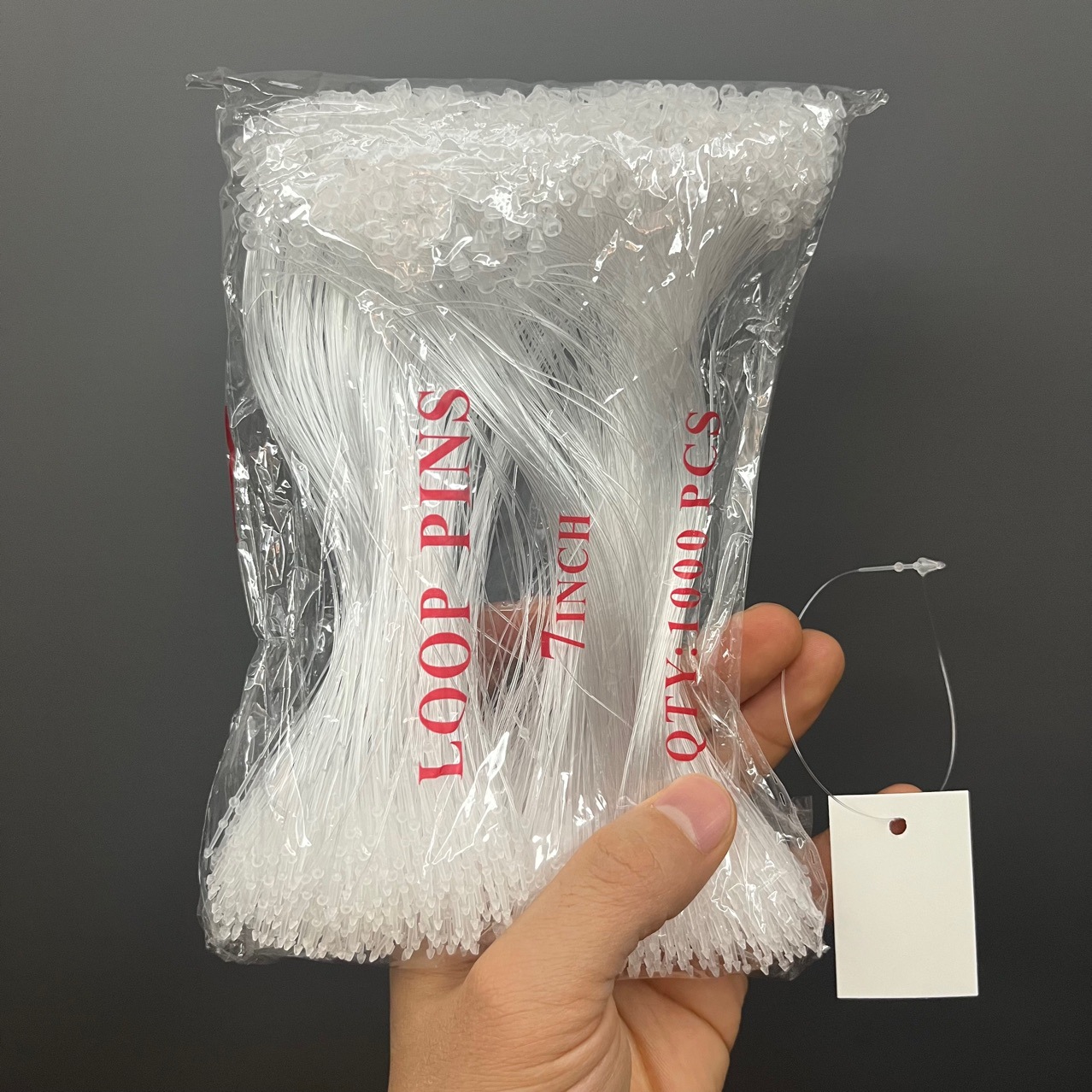 Solid Color Pattern Basic Style Basic Solid Color Plastic Ornament Packing Ribbon 1000 Pieces Per Pack