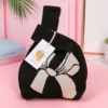 Bow tie - black - rice - accessories not included