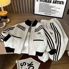儿童装男童套装秋装2025新款春秋款中大童外套休闲衣服男孩秋季潮