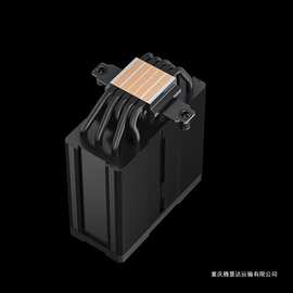 九州风神AG500数显版电脑CPU散热器ARGB同步灯光PWM温控可视温度