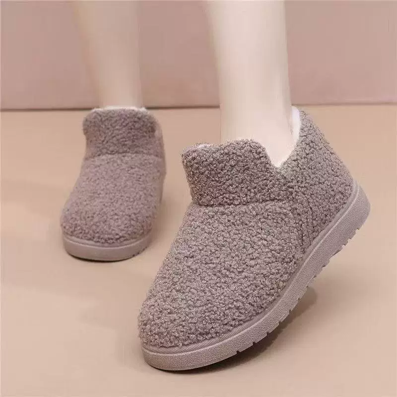 Keep warm non-slip slippers for pregnant, soft sole