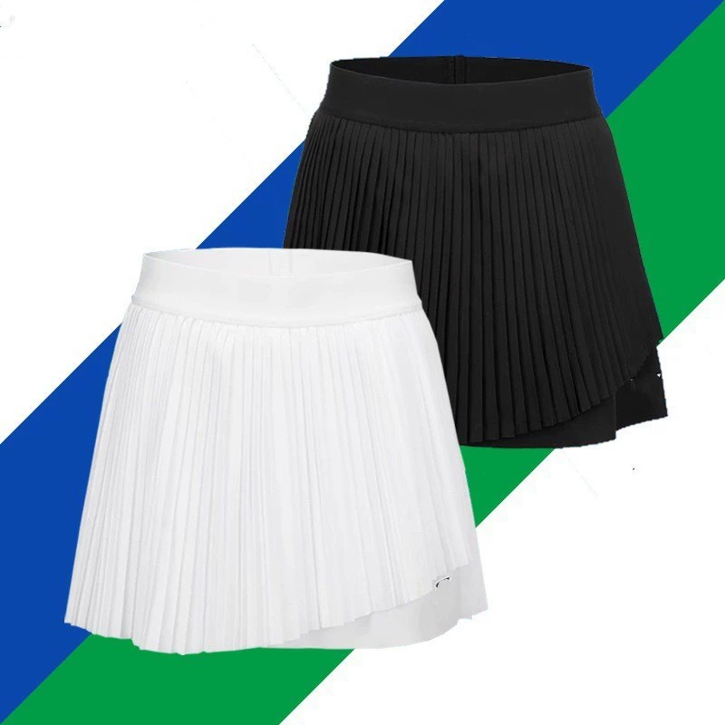 Новая одежда для бадминтона дышащая спортивная юбка с тонкими бедрами на открытом воздухе фитнес теннисная юбка анти-легкая йога юбка