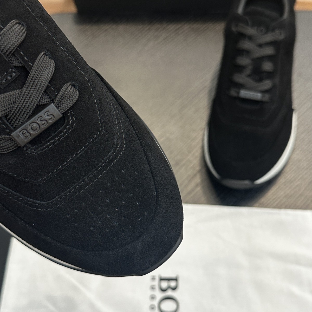 Europa 2025 zapatos de moda de hombre zapatos de piel de vaca zapatos casuales cómodos transpirables etiquetados BS personalizados