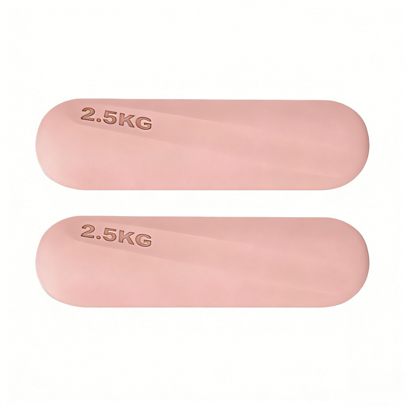 Dumbbell redondo de silicona fijo equipo de fitness yoga pilates entrenamiento de fuerza dumbbell redondo de silicona
