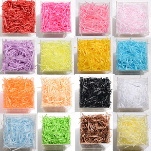 20 karat feicao shredded paper Silk Candy Box Gift Box Gift filler 20g brushed paper wedding supplies note