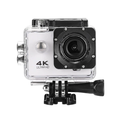 Motorcycle driving recorder, HD 4K Sports - white-wifi-version-does-not-contain-memory-card