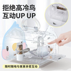 寵尚天鸚鵡外帶籠透明外出籠遛鳥籠虎皮牡丹玄鳳觀賞亞克力出行籠