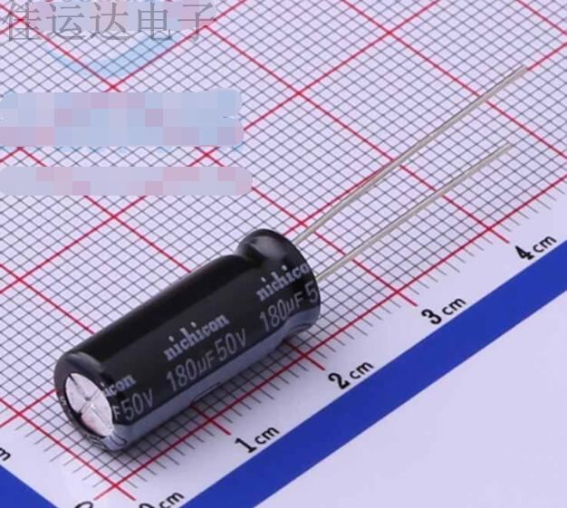 UHE1H181MPD 规格 180uF 50V 引线型铝电解电容 原装供应