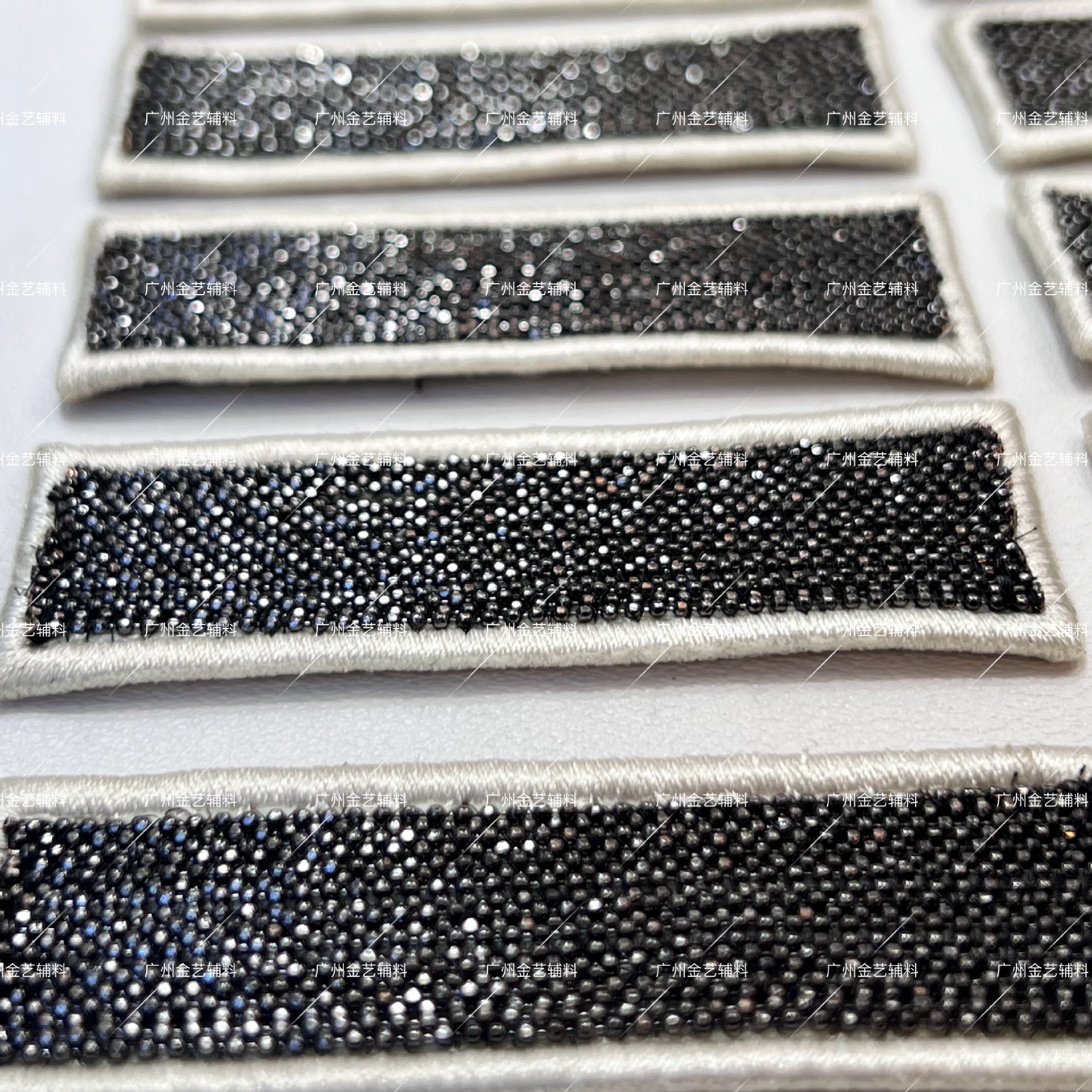 特种机链条BC同款链条绣标口袋标贴鞋子羽绒服牛仔裤帽子围巾辅料