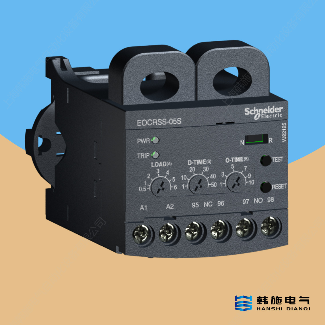 韩国三和EOCRSS-05W电动保护器  电流：0.5-6A  电压：380-440V