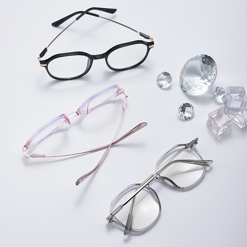 Fashion Trend Large Frame TR90 Anti-Blue Light Radiation Ultra Lightweight High Definition Reading Glasses for Men and Women
