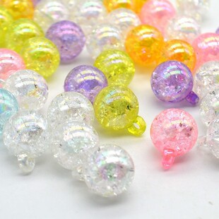 16mm������͸���Ѽy��AB�ʵ����鴮��diy耳׿۵���܇���Ʒ��