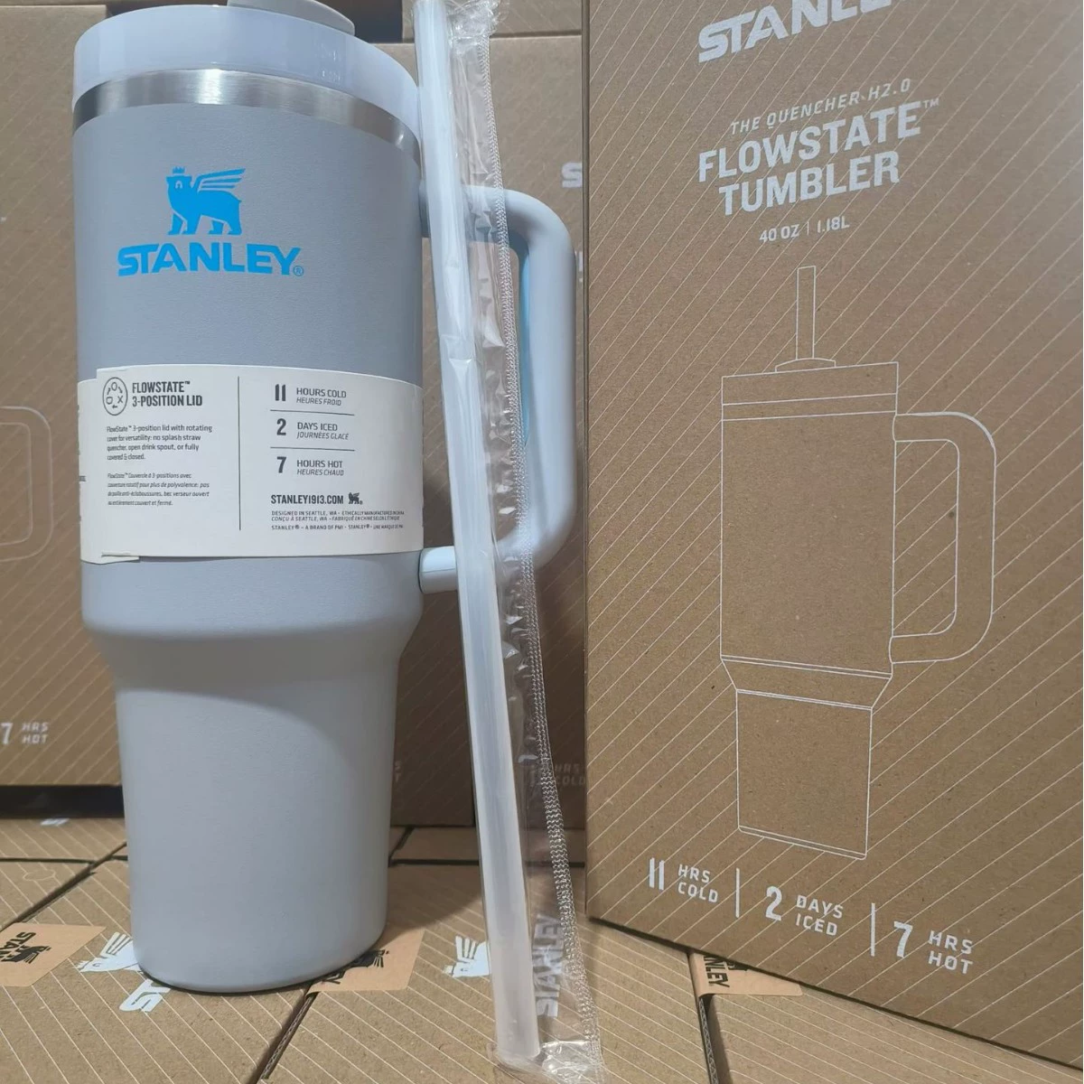 Объёмный термостакан 40 oz (1,18 л), большой изолированный стакан, множество цветов