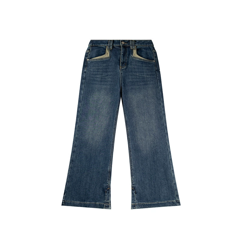 Winter warm jeans for leisure, plus size