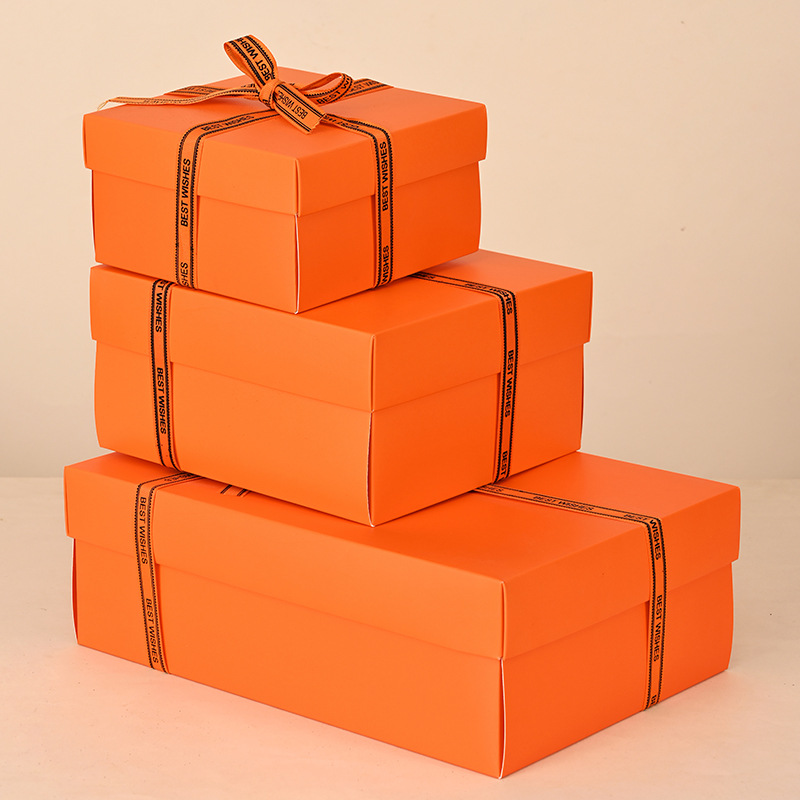 Cajas de regalo para cumpleaños cuidadosamente seleccionadas, cajas vacías para regalar a mejores amigos, amigos, profesores, clientes, recuerdos de salones de belleza y cajas de embalaje.