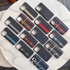 凱夫拉紋適用iPhone16夜光磁吸手機殼iPhone15碳纖維紋全包防摔套