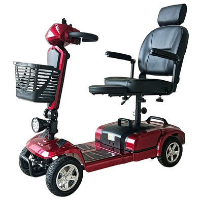 Hot-Selling Elderly Mobility Scooter, Four-Wheel: Qatlanan elektrik velosipedlər