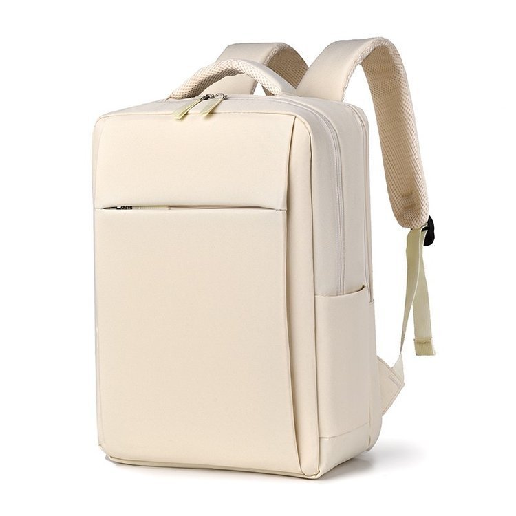 New Solid Color Large Capacity Men's and Women's Computer Backpacks Business Commuting Student Bags Backpacks Travel Bags School Bags