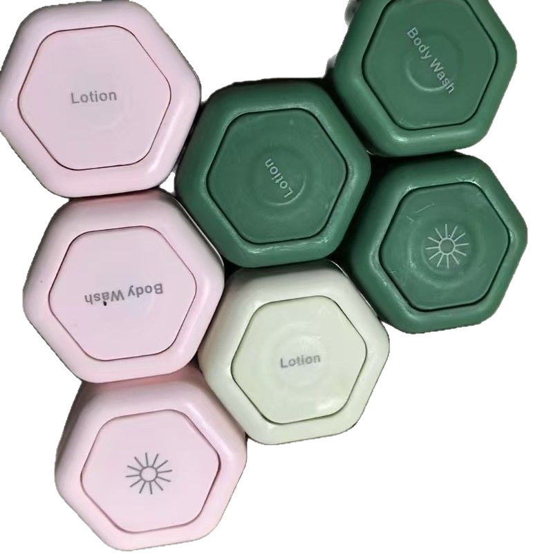 Handheld cosmetic container, storage system for traveling, bottle, sun protection cream, storage box 5