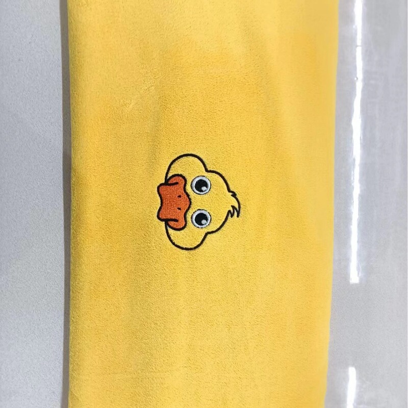 Little Duck Cute Cartoon Embroidered Bath Towel Towel Coral Fleece Household Water Absorbent Internet Celebrity Face Towel for Adults and Children Little Duck Cute Cartoon Embroidered Bath Towel Towel Coral Fleece Household Water Absorbent Internet Celebrity Face Towel for Adults and Children