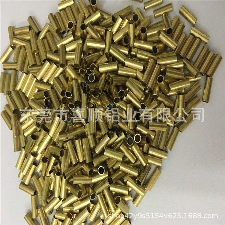 H65国标黄铜管精密切割环保黄铜管黄铜毛细管黄铜管可定尺切割