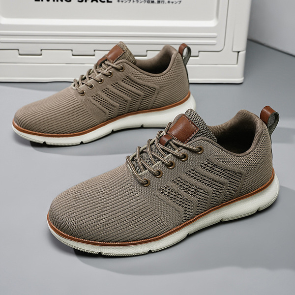 summer breathable sneakers English style made of mesh