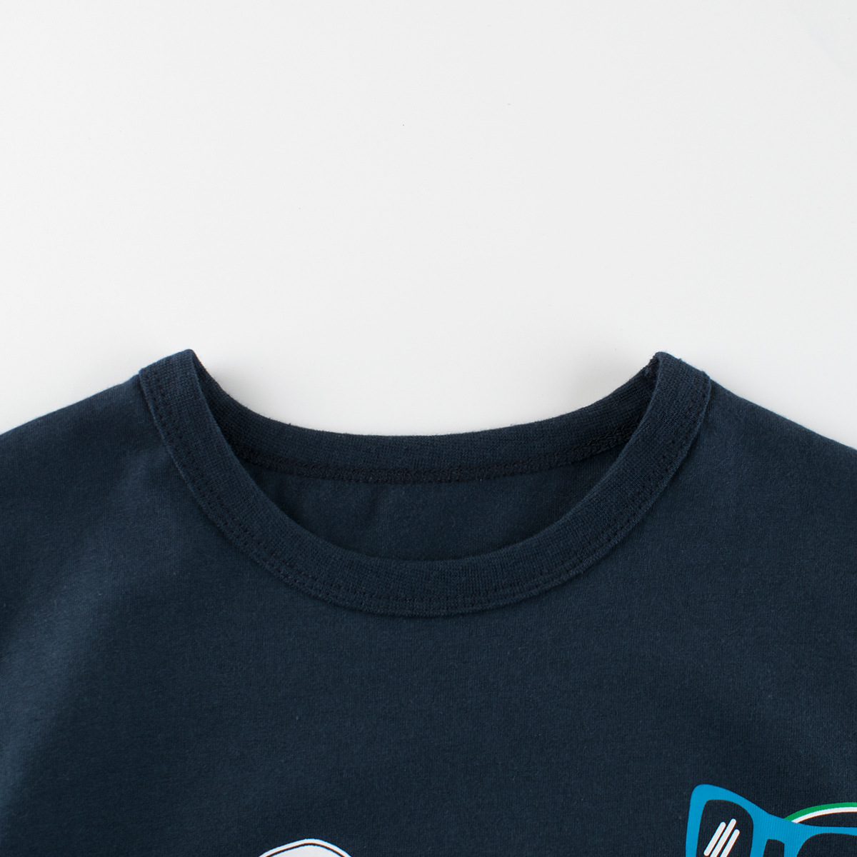 27kids ropa infantil transfronteriza fuente de primera mano camiseta de manga corta para niños dibujos animados dinosaurio ropa para niños al por mayor