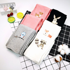 Children's Leggings Autumn Spring Pure Cotton Outerwear Slimming Casual Baby Wholesale New Women Elastic Children's Pants