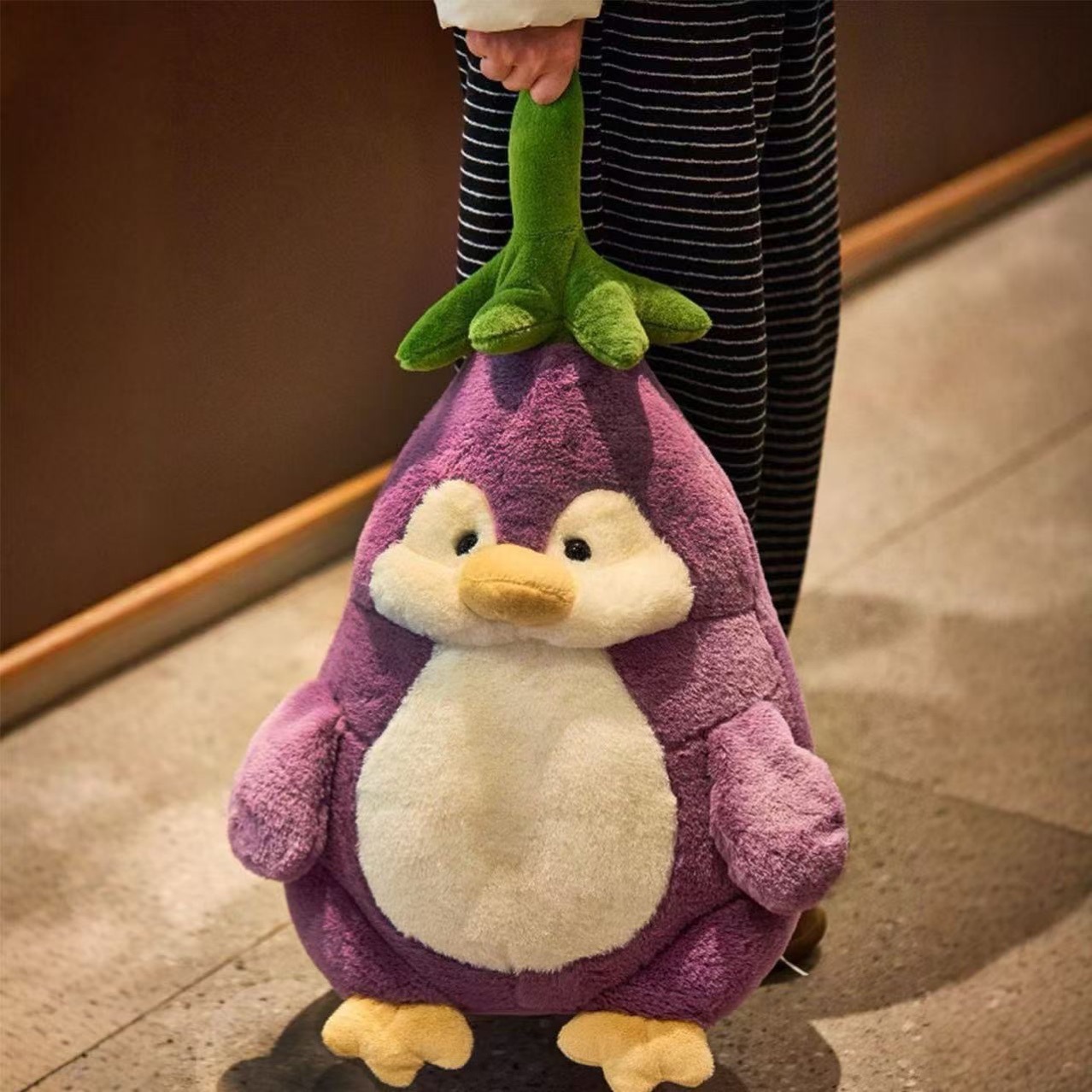 Little Red Book's Same Style Penguin Plush Doll Doll Toy Large Sleeping Pillow for Boys and Girls Birthday Gift
